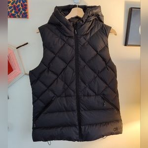 OR Outdoor Research Coldfront Down Vest Hoodie Large